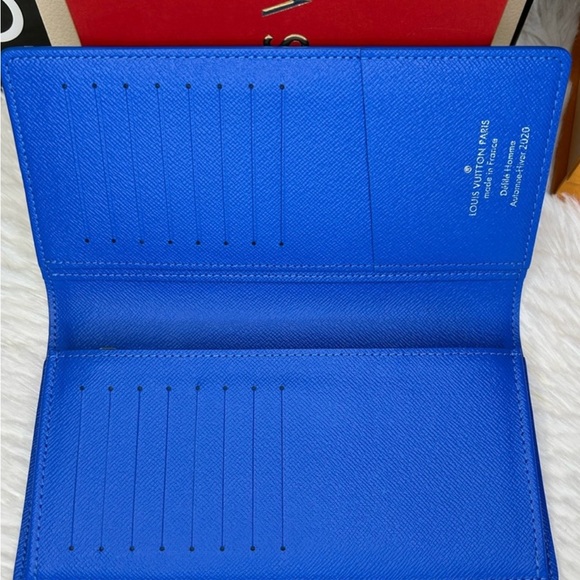 🔥UNUSED!! Louis Vuitton x Virgil Abloh•Clouds Brazza Wallet - Picture 3 of 8